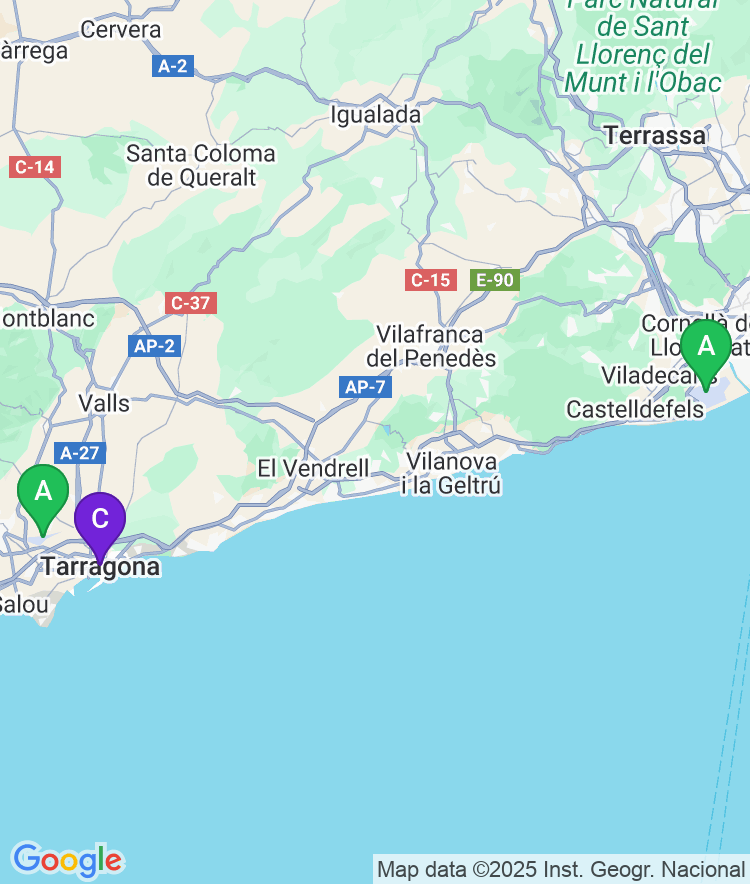 Tarragona Available Airport Options